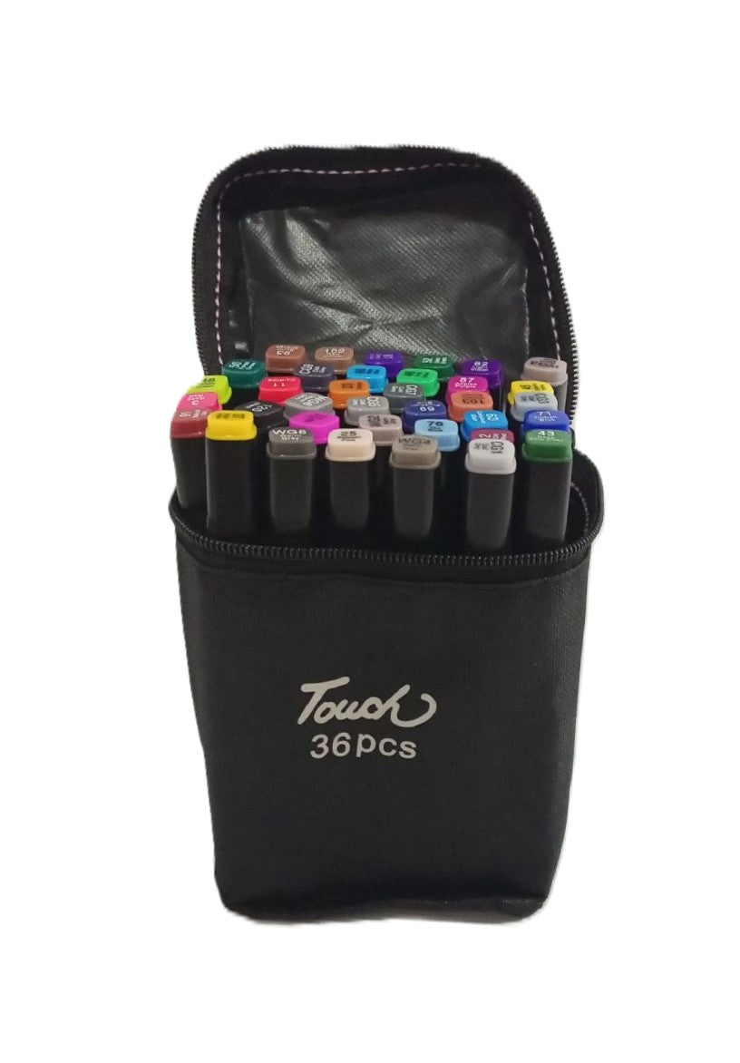 Large Black Marker Storage Case - 36 Color
