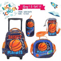 Basketball Trolley Backpack Set – 12 Inch