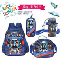Ninja Character School Backpack Set – 14 Inch