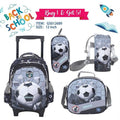 Football Trolley Backpack Set – 12 Inch