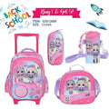 Fashion Doll Trolley Backpack Set – 12 Inch