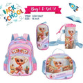 Cute Coffee Girl School Backpack Set – 16 Inch