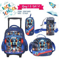 Ninja Character Trolley Backpack Set – 12 Inch