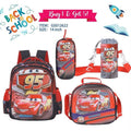 Lightning McQueen School Backpack Set – 14 Inch