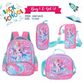 Mermaid Princess School Backpack Set – 12 Inch