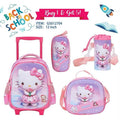 Hello Kitty Trolley Backpack Set – 12 Inch