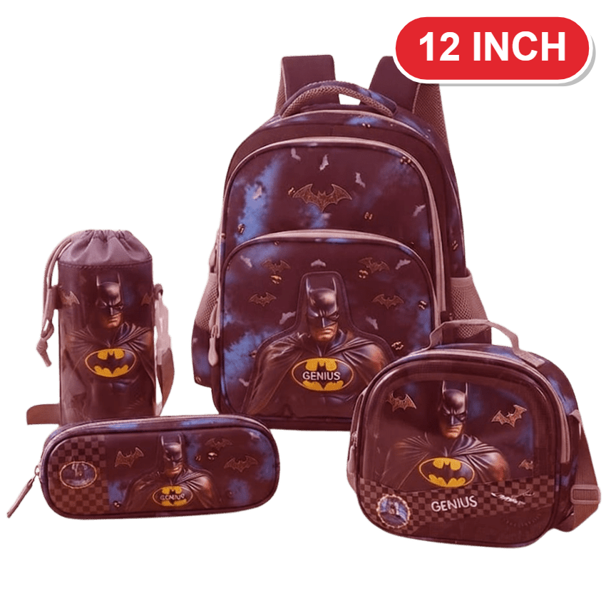 Batman School Genius Backpack Set – 12 Inch