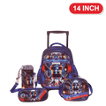 Ninja Character Trolley Genius Backpack Set – 14 Inch