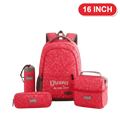 Genius Backpack Set – Coral Stars Dreams – 16 Inch