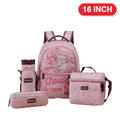 Genius Backpack Set – Cute Cat Pink Dreams – 16 Inch