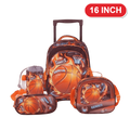 Basketball Comets Trolley Genius Backpack Set – 16 Inch