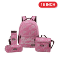 Genius Backpack Set – Pink Dreams – 16 Inch