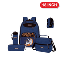 Genius Backpack Set – Navy Astronaut – 18 Inch