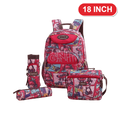 Genius Backpack Set – Comic Pop Art – 18 Inch