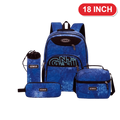 Genius Backpack Set – Blue Frost – 18 Inch