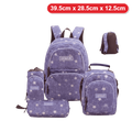 Genius Backpack Set – Lavender Stars