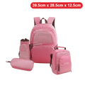 Genius Backpack Set – Plain Pink