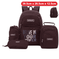 Genius Backpack Set – Black - Belive in Your Power