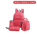 Genius Backpack Set – Coral Hearts