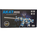 AK47-Mode Electric Gel Ball Blaster - Blue Camo
