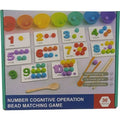 Number Cognitive Operation Bead Matching Game