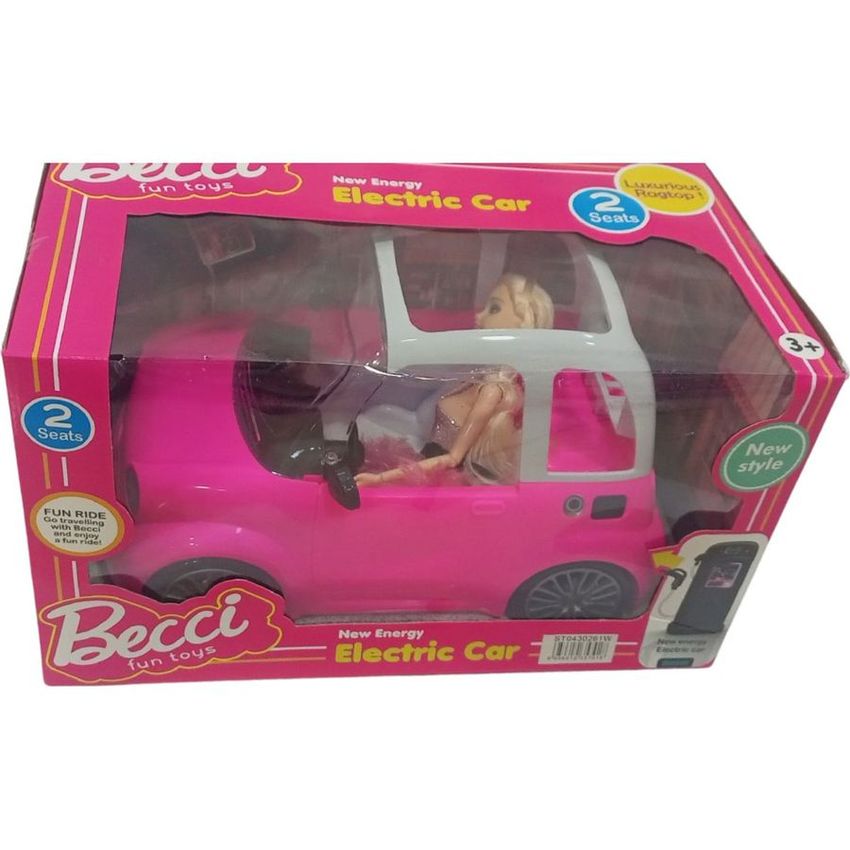 Becci Electric Car Doll Playset