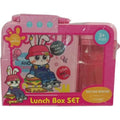 Pink Cartoon Lunch Box