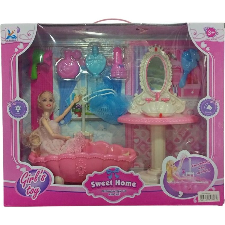 Sweet Home Vanity Doll Playset