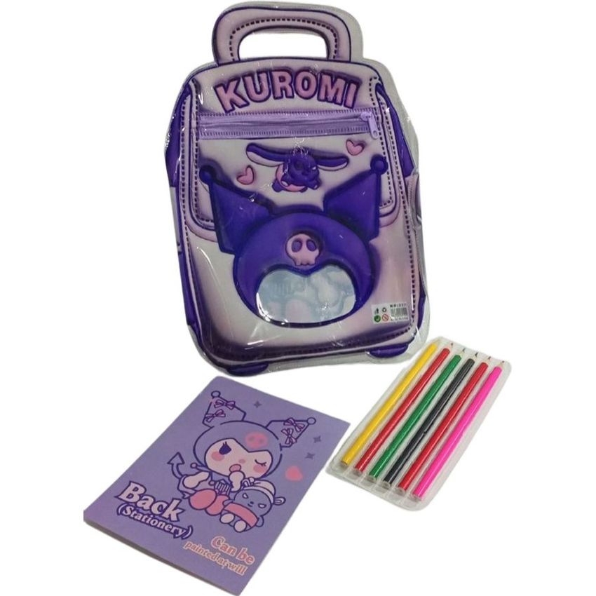 Kuromi Coloring Set