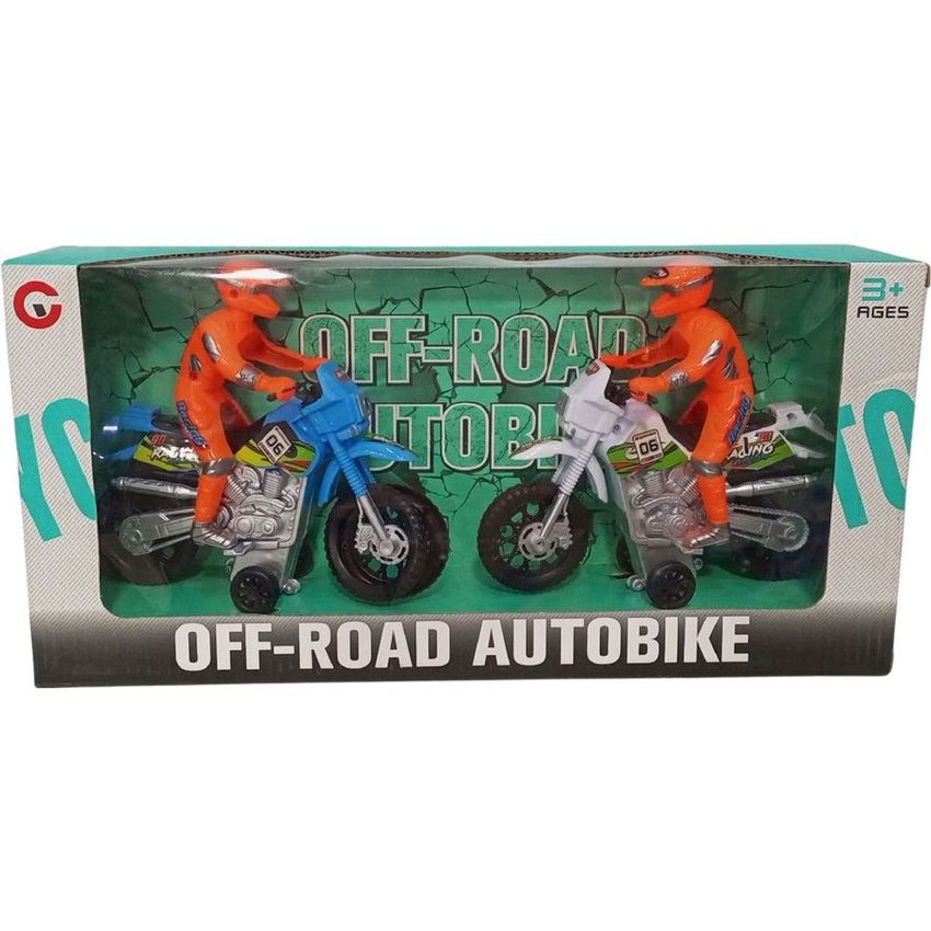 Off-Road Autobike Motorcycle Set