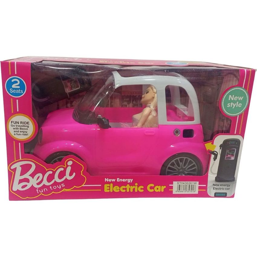 Becci Electric Car Doll Playset