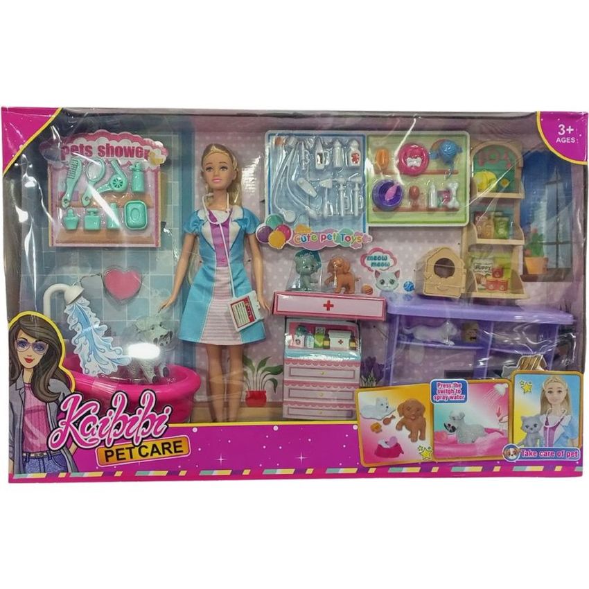 Kaibibi Pet Care Doll Set