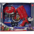 Superhero Soft Bullet Blaster & Mask Set - Red