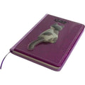 Purple Locking Diary Notebook