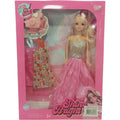 Stylish Girl Fashion Doll with Extra Dress