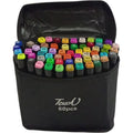 Black Art Marker Carrying Case - 60 Colors