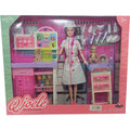 Qifele Doctor Doll Clinic Playset