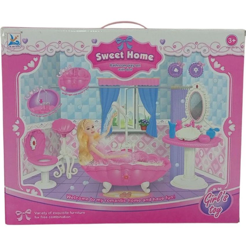 Sweet Home Vanity Doll Playset