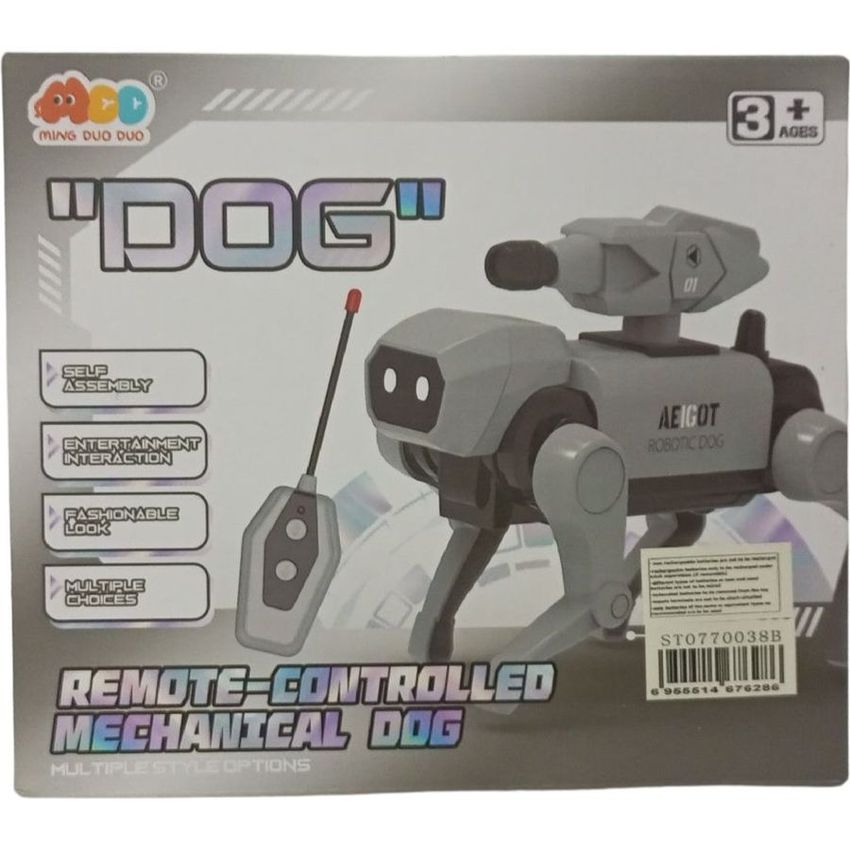 Remote-Controlled Mechanical Robot Dog