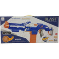 Blast Soft Bullet Toy Rifle - Blue & Orange