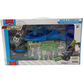 Building Truck Playset with Road Signs