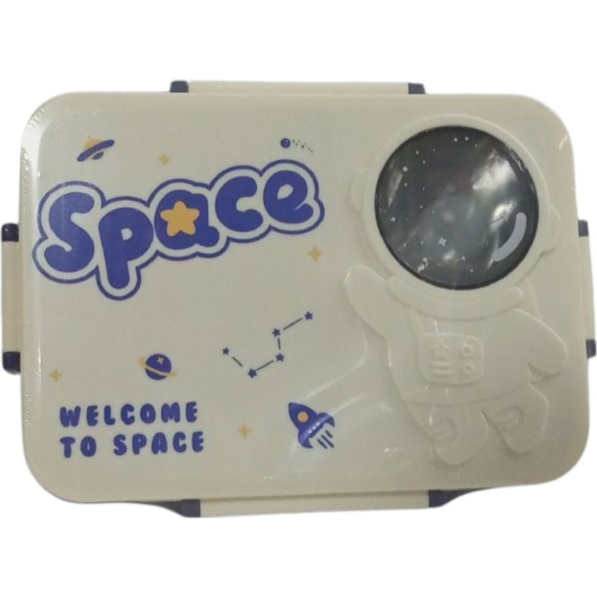 Space Lunch Box - White