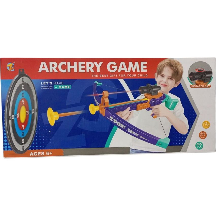 Archery Game with Toy Crossbow & Target