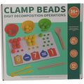 Clamp Beads Digit Decomposition Math Game