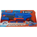 X-Revolt Foam Dart Revolver - Blue & Orange