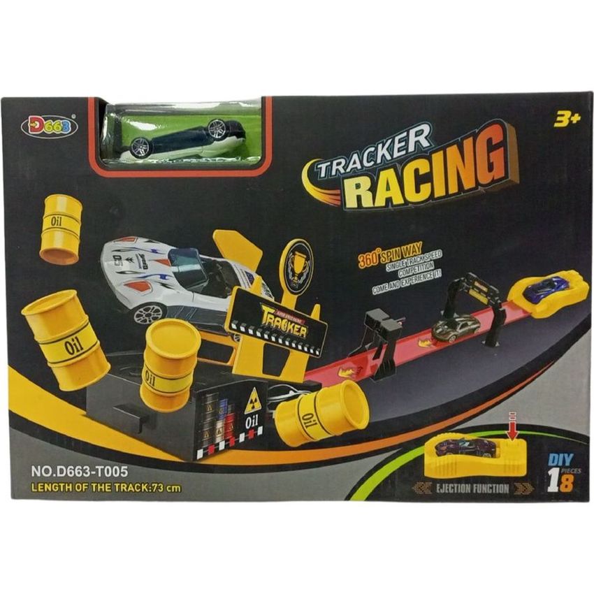 Max Speed Build & Rebuild Race Track Set