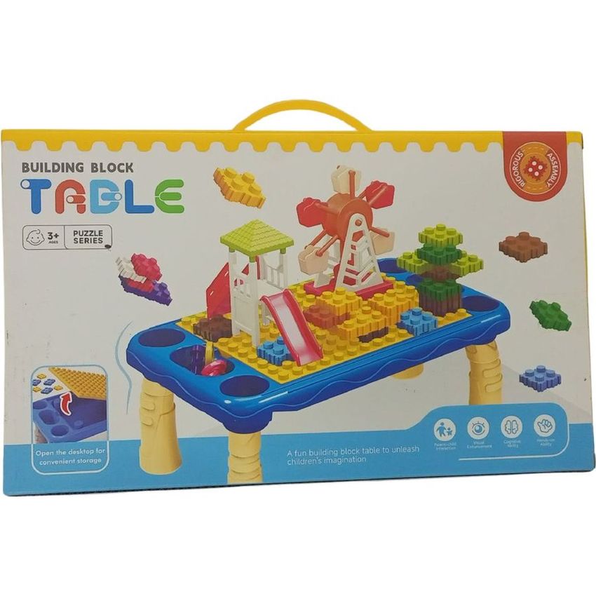Make More Table Building Blocks Play Set