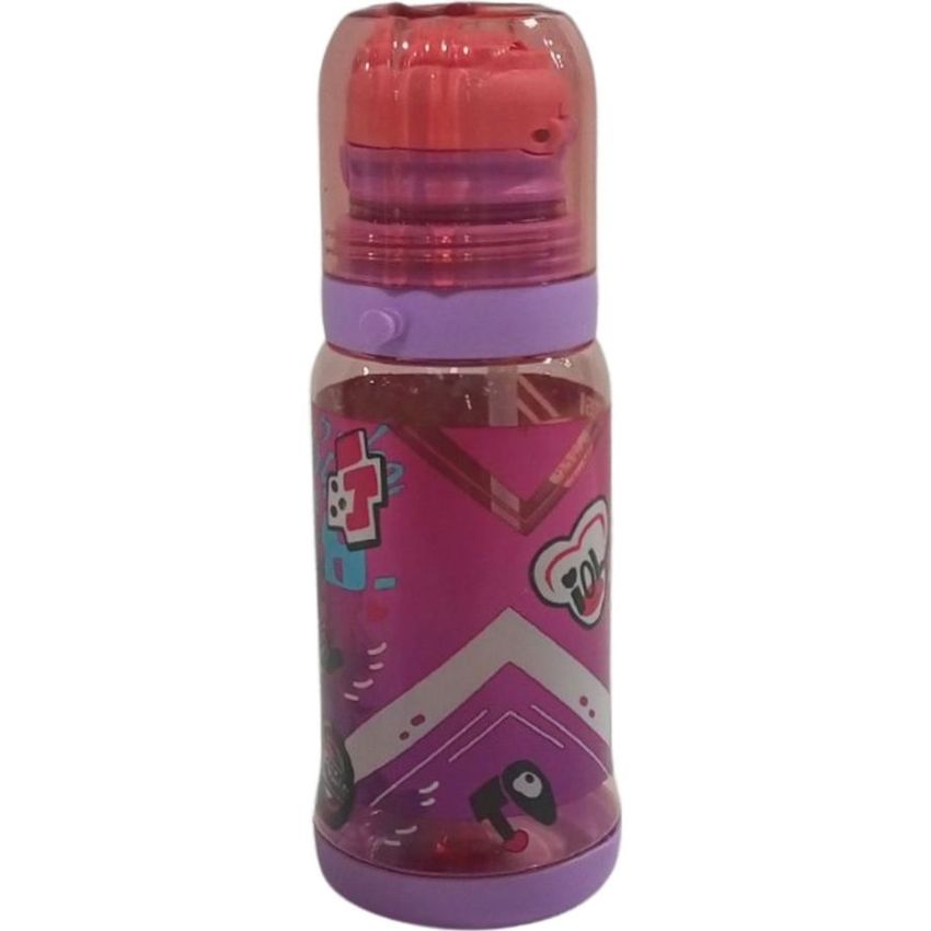Cartoon Water Bottle - Pink