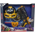 Superhero Soft Bullet Blaster & Mask Set - Yellow