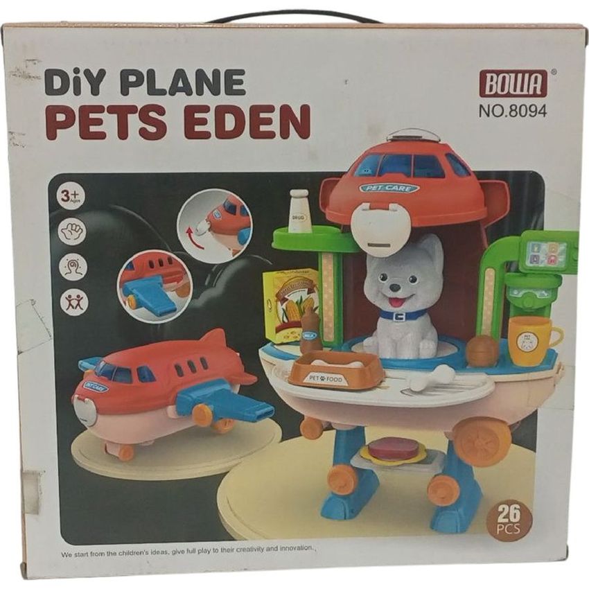 DIY Plane Pet's Eden Veterinary Playset